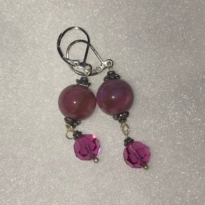 Glass Bead Earrings